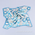 Factory directly: High quality 100% silk scarf with double colors pattern